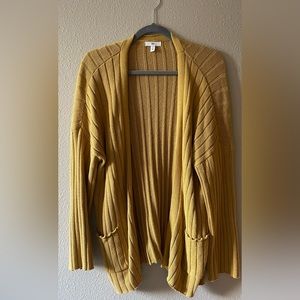 Mustard cardigan